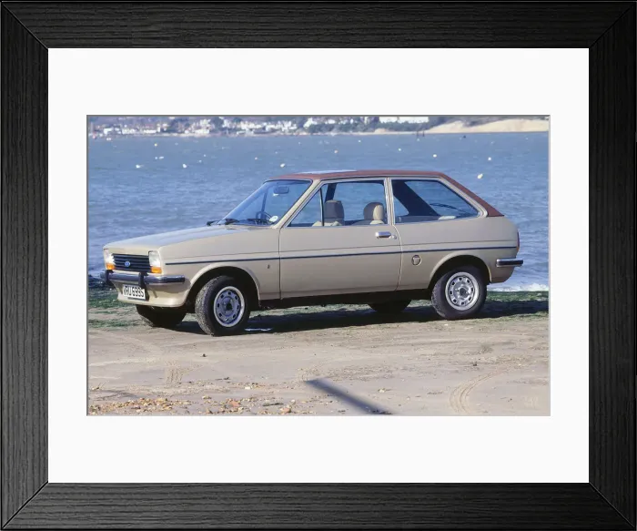 Framed Print : 1978 Ford Fiesta Mk. 1. Creator: Unknown Framed Print : 1978 Ford Fiesta Mk. 1. Creator: Unknown