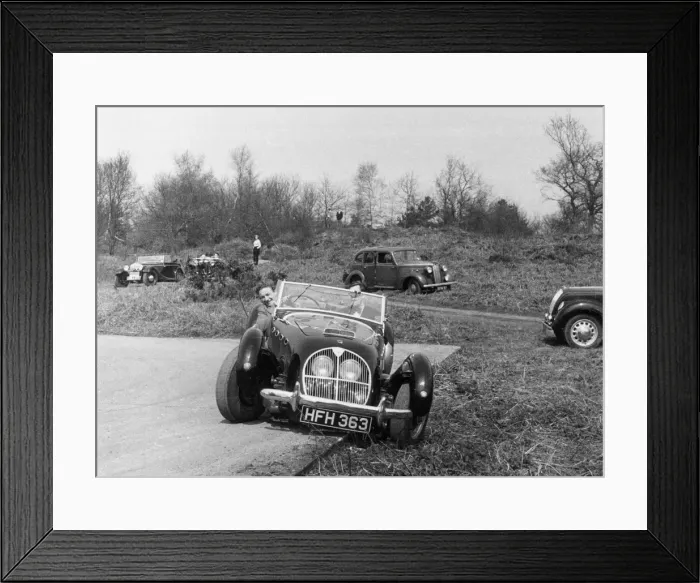 Framed Print : Healey Silverstone, London Little Rally, 1953, G. J. E. Dixon. Creator: Unknown Framed Print : Healey Silverstone, London Little Rally, 1953, G. J. E. Dixon. Creator: Unknown