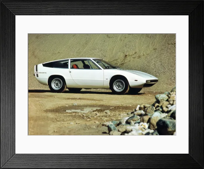 Framed Print : 1969 Fiat Arbarth. Creator: Unknown Framed Print : 1969 Fiat Arbarth. Creator: Unknown