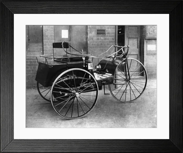 Framed Print : 1890 Parker electric. Creator: Unknown Framed Print : 1890 Parker electric. Creator: Unknown