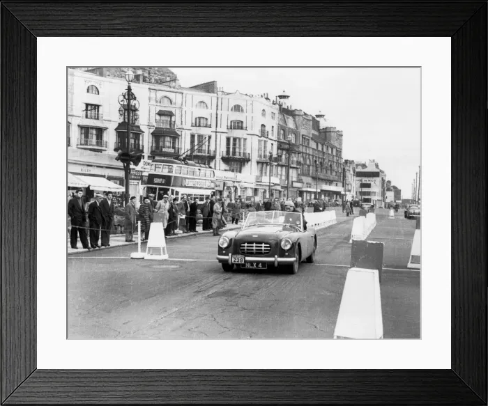 Framed Print : 1952 Healey-Alvis on 1953 Daily Express rally. Creator: Unknown Framed Print : 1952 Healey-Alvis on 1953 Daily Express rally. Creator: Unknown