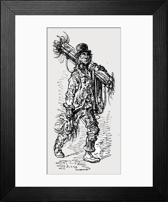 Framed Print : The Early Riser, 1872. Creator: Gustave Doré Framed Print : The Early Riser, 1872. Creator: Gustave Doré