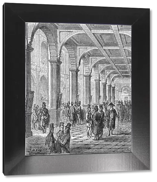 The Royal Exchange, 1872. Creator: Gustave Doré