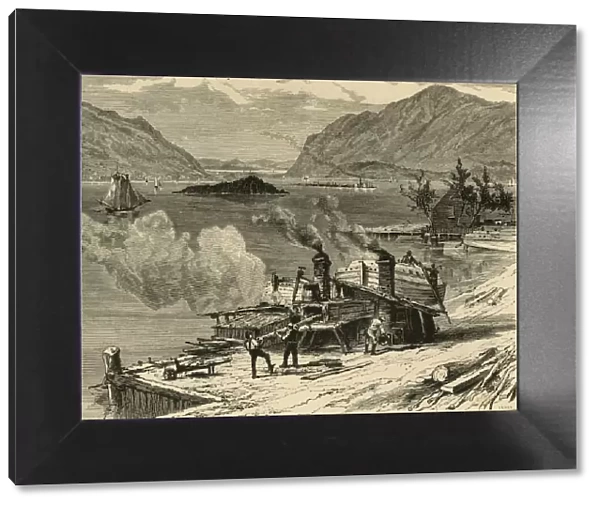 The Hudson, south from Newburg, 1874. Creator: John Karst