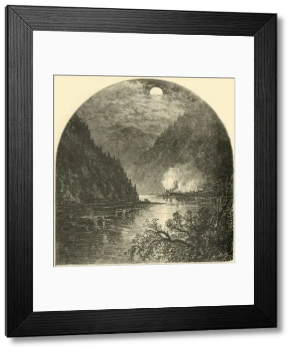 Framed Print : Duncannon, Mouth of the Juniata, 1874. Creator: W. H. Morse Framed Print : Duncannon, Mouth of the Juniata, 1874. Creator: W. H. Morse