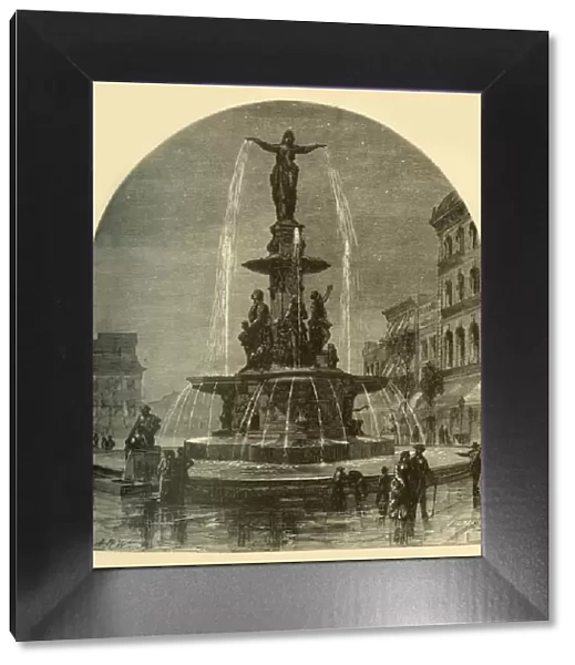 The Tyler-Davidson Fountain, 1874. Creator: John Filmer