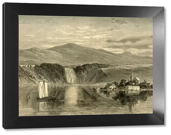 Falls of Montmorency, 1874. Creator: W. Roberts