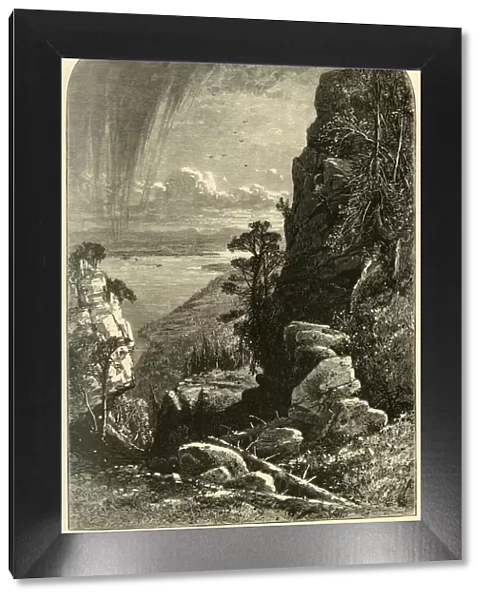Lake Memphremagog, South from Owls Head, 1874. Creators: John Douglas Woodward, W