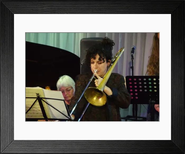 Framed Print : Rosie Turton, Issie Barratts Interchange, 1 October 2019. Creator: Brian O Connor Framed Print : Rosie Turton, Issie Barratts Interchange, 1 October 2019. Creator: Brian O Connor