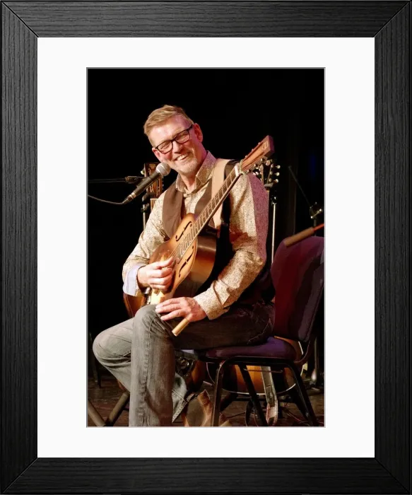 Framed Print : Paul Cowley with The Gogoville Blues Stars, Crawley Blues Club, Hawth, West Sussex, 18 Oct 2019 Framed Print : Paul Cowley with The Gogoville Blues Stars, Crawley Blues Club, Hawth, West Sussex, 18 Oct 2019