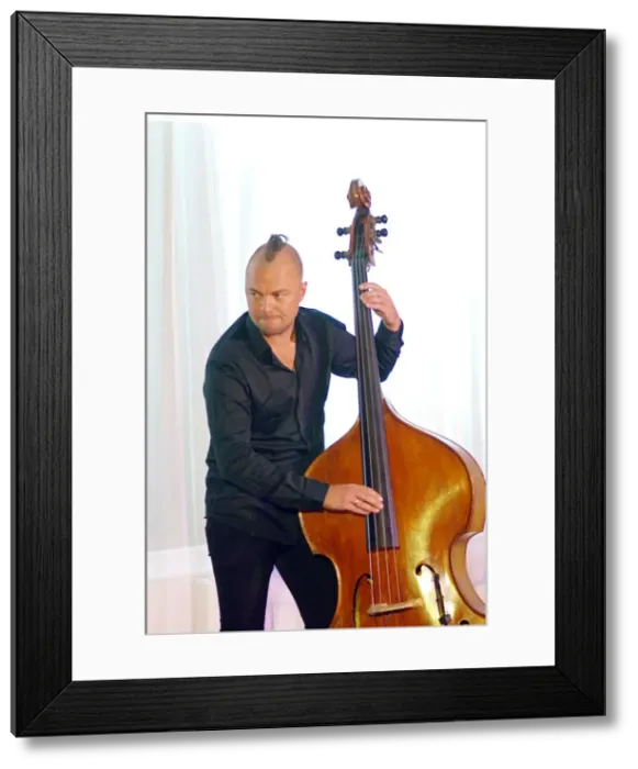Framed Print : Audun Ramo, Watermill Jazz Club, Dorking, Surrey, 3 Sept 2019. Creator: Brian O Connor Framed Print : Audun Ramo, Watermill Jazz Club, Dorking, Surrey, 3 Sept 2019. Creator: Brian O Connor