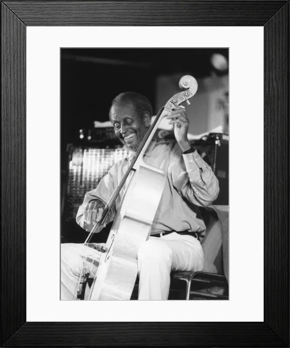 Framed Print : Percy Heath, North Sea Jazz Festival, The Hague, Netherlands, 2000. Creator: Brian Foskett Framed Print : Percy Heath, North Sea Jazz Festival, The Hague, Netherlands, 2000. Creator: Brian Foskett