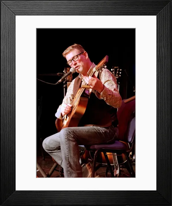 Framed Print : Paul Cowley with The Gogoville Blues Stars, Crawley Blues Club, Hawth, West Sussex, 18 Oct 2019 Framed Print : Paul Cowley with The Gogoville Blues Stars, Crawley Blues Club, Hawth, West Sussex, 18 Oct 2019