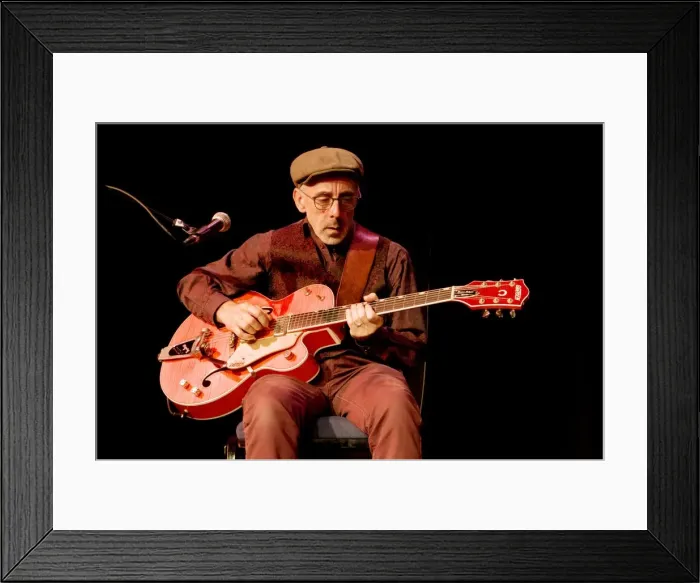 Framed Print : Lionel Phillippe, The Gogoville Blues Stars, Crawley Blues Club, Hawth, West Sussex, 18 Oct 2019 Framed Print : Lionel Phillippe, The Gogoville Blues Stars, Crawley Blues Club, Hawth, West Sussex, 18 Oct 2019