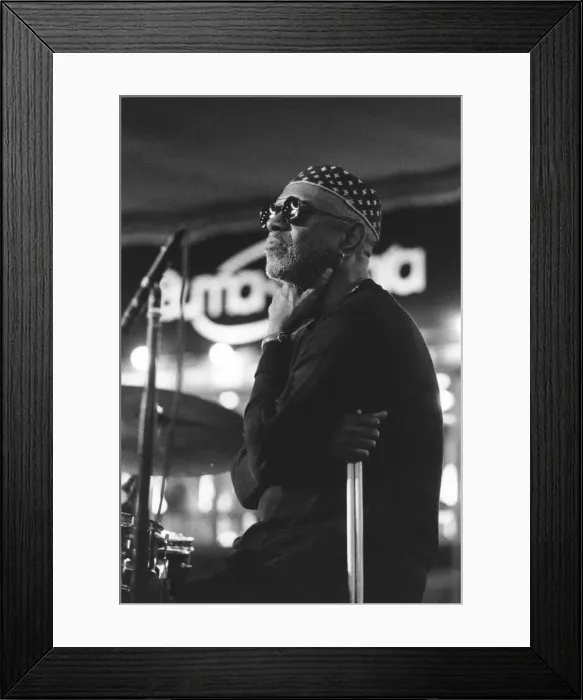Framed Print : Al Tootie Heath, North Sea Jazz Festival, The Hague, Netherlands, 2000 Framed Print : Al Tootie Heath, North Sea Jazz Festival, The Hague, Netherlands, 2000