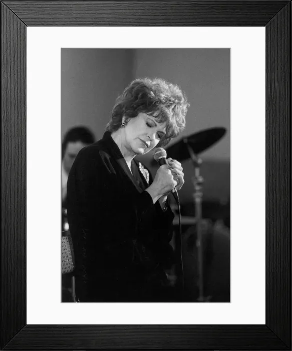 Framed Print : Annie Ross, c1998. Creator: Brian Foskett Framed Print : Annie Ross, c1998. Creator: Brian Foskett