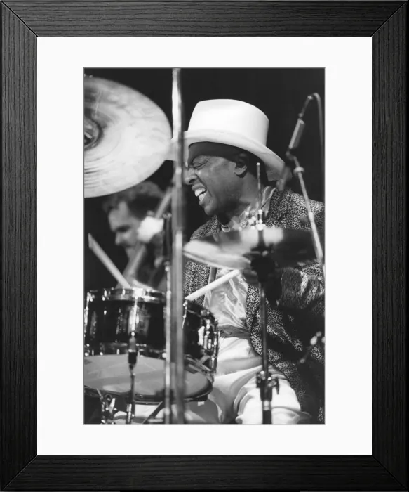 Framed Print : Roy Haynes, North Sea Jazz Festival, The Hague, Netherlands, 1993. Creator: Brian Foskett Framed Print : Roy Haynes, North Sea Jazz Festival, The Hague, Netherlands, 1993. Creator: Brian Foskett