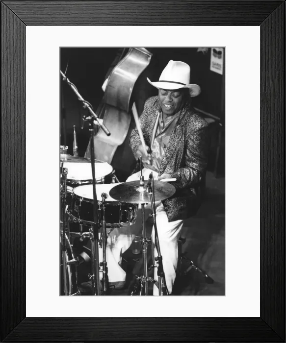 Framed Print : Roy Haynes, North Sea Jazz Festival, The Hague, Netherlands, 1993. Creator: Brian Foskett Framed Print : Roy Haynes, North Sea Jazz Festival, The Hague, Netherlands, 1993. Creator: Brian Foskett