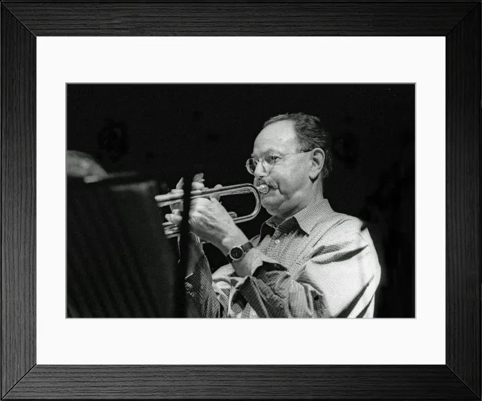 Framed Print : Ian Carr, Nucleus, Ronnie Scotts, Soho, London, July 2000. Creator: Brian O Connor Framed Print : Ian Carr, Nucleus, Ronnie Scotts, Soho, London, July 2000. Creator: Brian O Connor