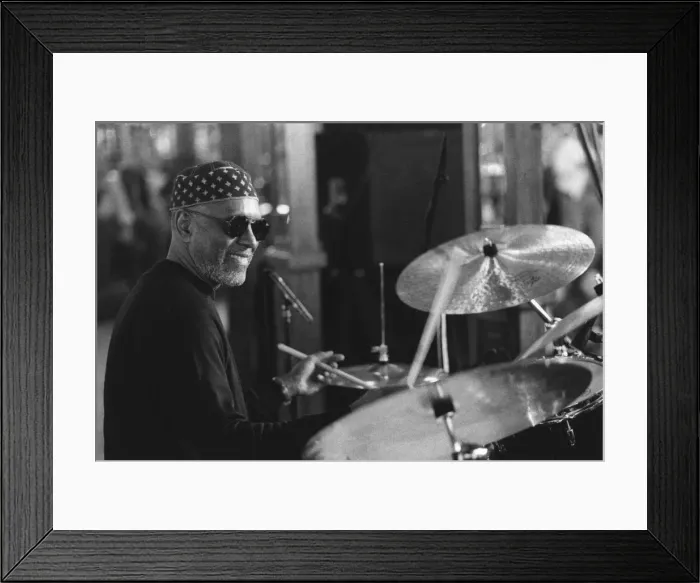 Framed Print : Al Tootie Heath, North Sea Jazz Festival, The Hague, Netherlands, 2000 Framed Print : Al Tootie Heath, North Sea Jazz Festival, The Hague, Netherlands, 2000
