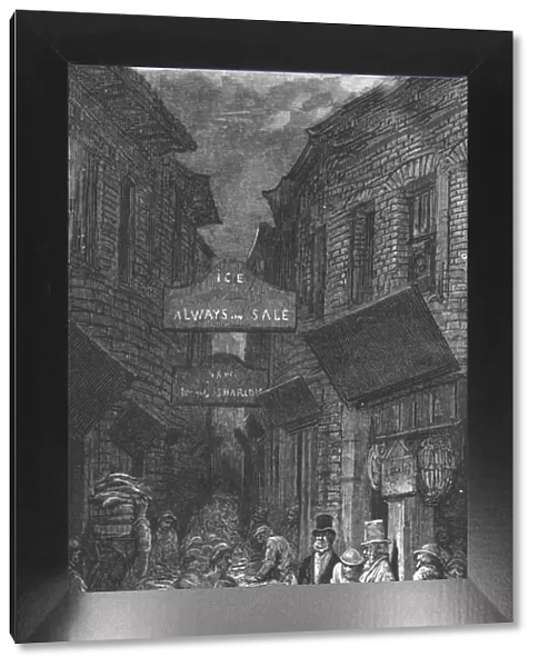 Dark House Lane - Billingsgate, 1872. Creator: Gustave Doré
