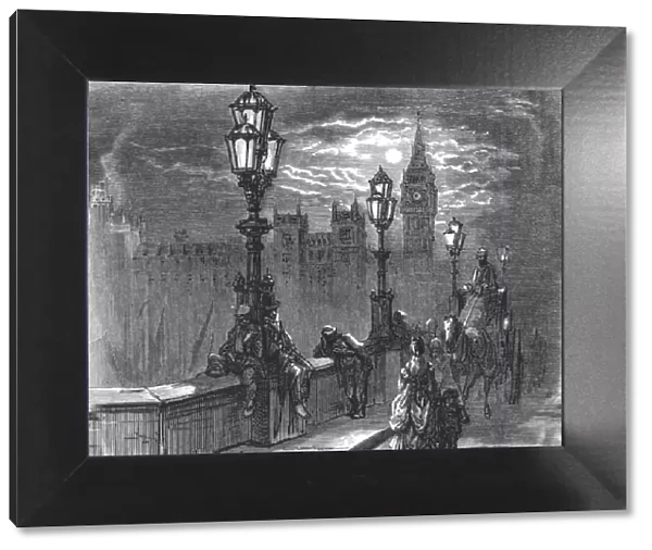 Victoria Embankment, 1872. Creator: Gustave Doré