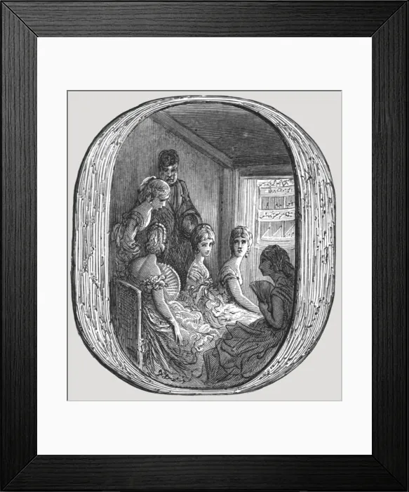 Framed Print : The Opera, 1872. Creator: Gustave Doré Framed Print : The Opera, 1872. Creator: Gustave Doré