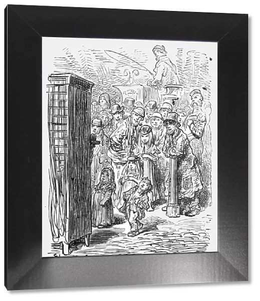 Punch and Judy, 1872. Creator: Gustave Doré