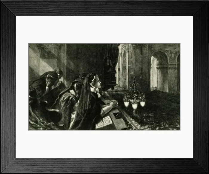 Framed Print : Memorial service for Edith Cavell, St. Pauls Cathedral, London, 29 October 1915, (c1920) Framed Print : Memorial service for Edith Cavell, St. Pauls Cathedral, London, 29 October 1915, (c1920)