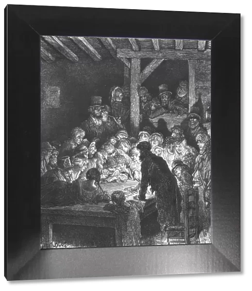 Thieves Gambling, 1872. Creator: Gustave Doré