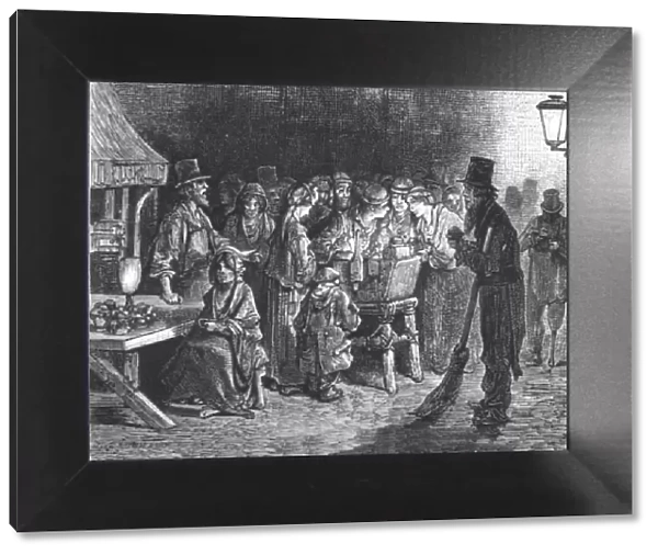 Whitechapel Refreshments, 1872. Creator: Gustave Doré