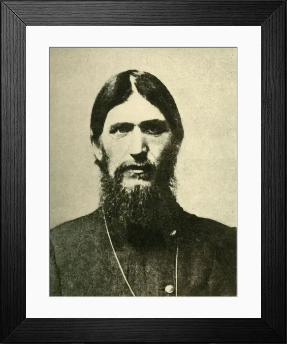 Framed Print : Grigori Rasputin, 1910, (c1920). Creator: Karl Karlovich Bulla Framed Print : Grigori Rasputin, 1910, (c1920). Creator: Karl Karlovich Bulla