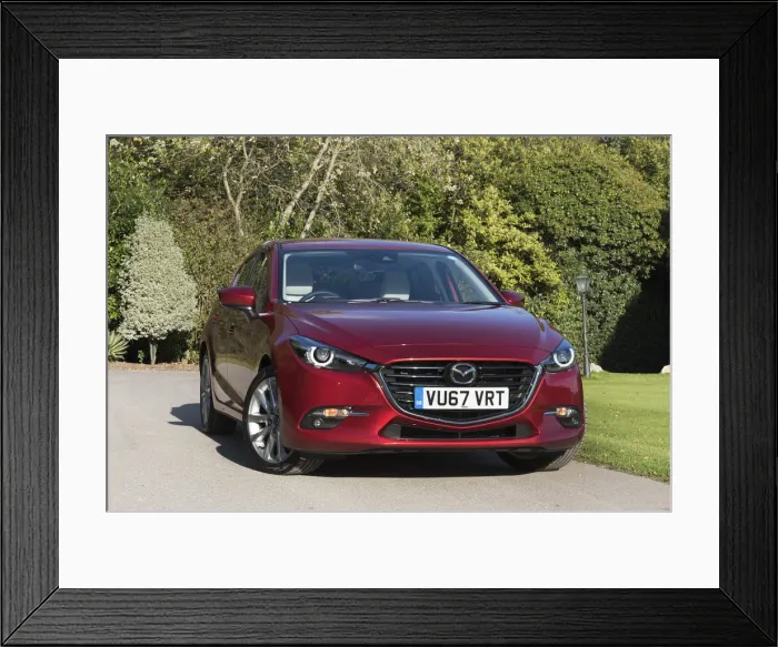 Framed Print : 2017 Mazda 3 2. 0 Sport Nav Creator: Unknown Framed Print : 2017 Mazda 3 2. 0 Sport Nav Creator: Unknown