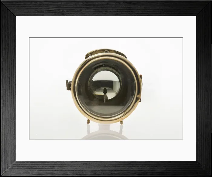 Framed Print : Acetylene gas headlamp from 1904 Daimler. Creator: Unknown Framed Print : Acetylene gas headlamp from 1904 Daimler. Creator: Unknown