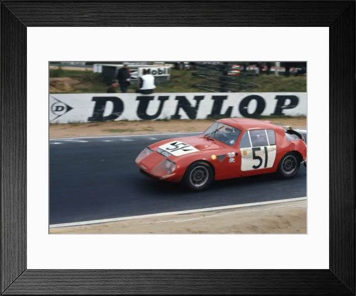 Framed Print : Austin - Healey Sprite, Baker - Hedges 1967, Le Mans 24 hour race. Creator: Unknown Framed Print : Austin - Healey Sprite, Baker - Hedges 1967, Le Mans 24 hour race. Creator: Unknown
