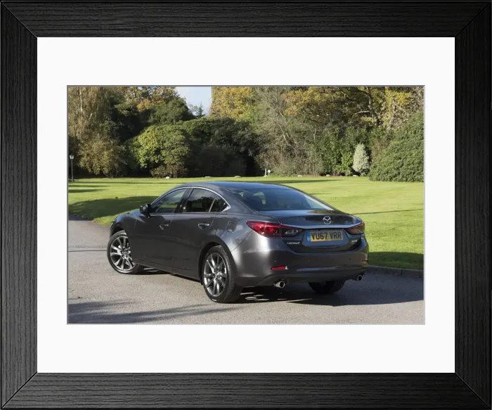 Framed Print : 2017 Mazda 6 2. 2 saloon Sport Nav. Diesel. Creator: Unknown Framed Print : 2017 Mazda 6 2. 2 saloon Sport Nav. Diesel. Creator: Unknown