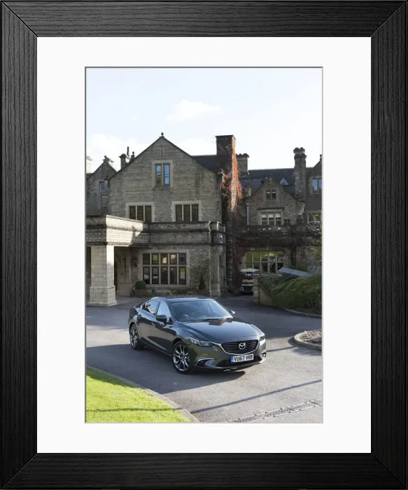 Framed Print : 2017 Mazda 6 2. 2 saloon Sport Nav. Diesel. Creator: Unknown Framed Print : 2017 Mazda 6 2. 2 saloon Sport Nav. Diesel. Creator: Unknown