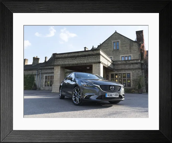 Framed Print : 2017 Mazda 6 2. 2 saloon Sport Nav. Diesel. Creator: Unknown Framed Print : 2017 Mazda 6 2. 2 saloon Sport Nav. Diesel. Creator: Unknown