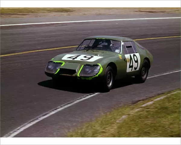 Austin - Healey Sprite, Hawkins - Rhodes 1965, Le Mans 24 hour race. Creator: Unknown