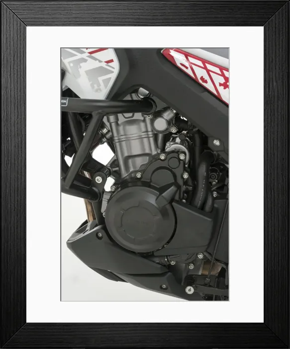 Framed Print : 2016 Honda 500X motorcycle. Creator: Unknown Framed Print : 2016 Honda 500X motorcycle. Creator: Unknown
