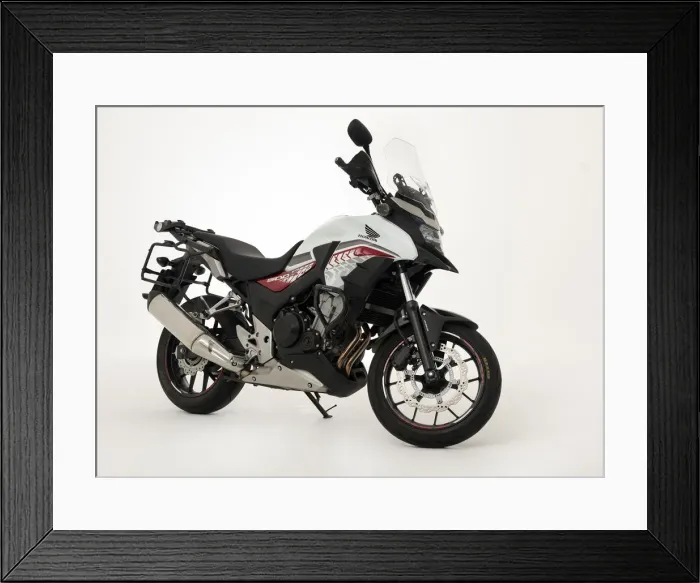 Framed Print : 2016 Honda 500X motorcycle. Creator: Unknown Framed Print : 2016 Honda 500X motorcycle. Creator: Unknown