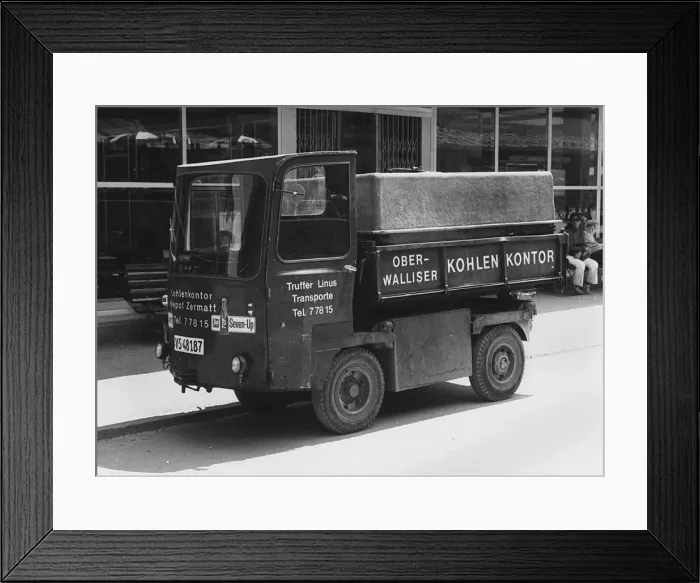 Framed Print : Coventry Climax electric truck. Creator: Unknown Framed Print : Coventry Climax electric truck. Creator: Unknown