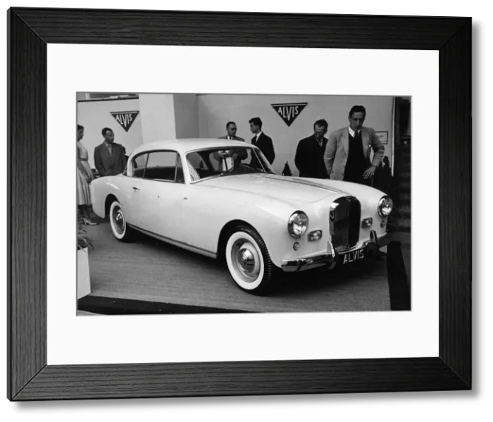 Framed Print : 1956 Alvis TC108 / G by Graber at Geneva show. Creator: Unknown Framed Print : 1956 Alvis TC108 / G by Graber at Geneva show. Creator: Unknown