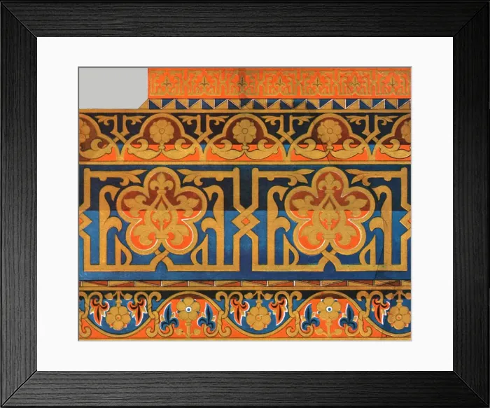Framed Print : Painted wooden ceiling in the cathedral at Messina, Sicily, Italy, (1928). Creator: Unknown Framed Print : Painted wooden ceiling in the cathedral at Messina, Sicily, Italy, (1928). Creator: Unknown