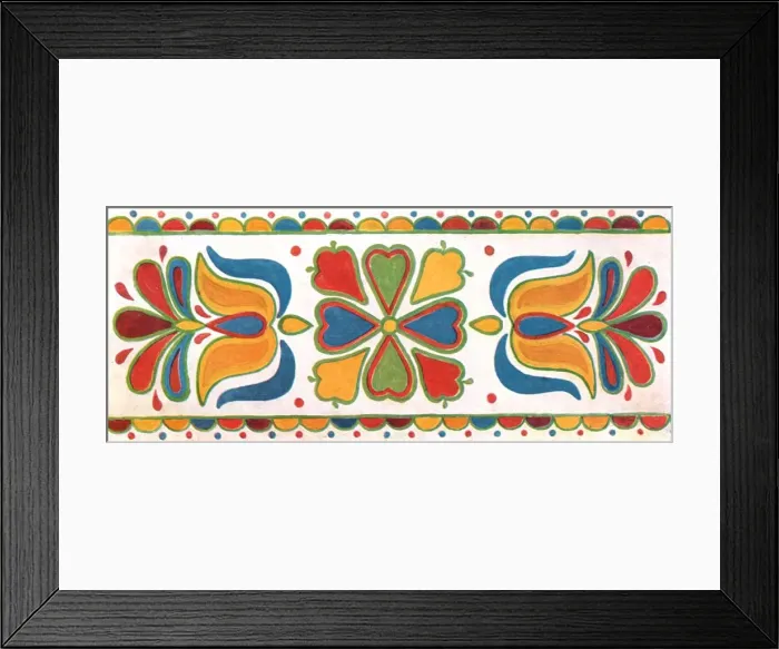 Framed Print : Wall decoration, Moravia, Czechoslovakia, (1928). Creator: Unknown Framed Print : Wall decoration, Moravia, Czechoslovakia, (1928). Creator: Unknown