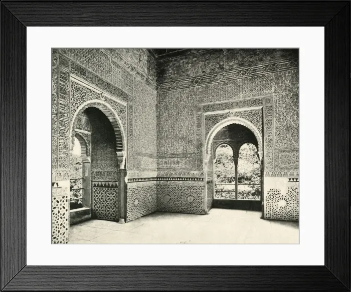Framed Print : Interior of the Captives (Isabel De Solis) Tower, 1907. Creator: Unknown Framed Print : Interior of the Captives (Isabel De Solis) Tower, 1907. Creator: Unknown