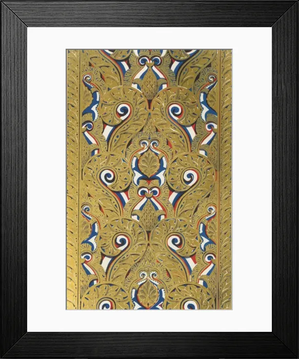 Framed Print : Soffit of an arch, Court of the Fishpond, 1907. Creator: Unknown Framed Print : Soffit of an arch, Court of the Fishpond, 1907. Creator: Unknown
