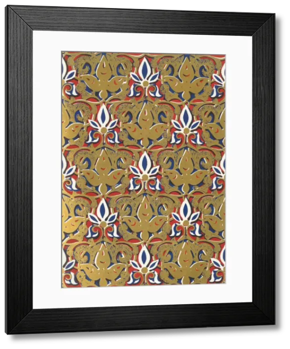 Framed Print : Ornament on the side of windows, upper story, Hall of the Two Sisters, 1907. Creator: Unknown Framed Print : Ornament on the side of windows, upper story, Hall of the Two Sisters, 1907. Creator: Unknown