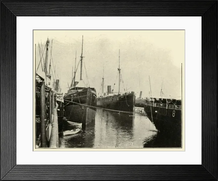 Framed Print : Last Time the Caprons, Father and Son, Met, Spanish-American War, June 1898, (1899) Framed Print : Last Time the Caprons, Father and Son, Met, Spanish-American War, June 1898, (1899)