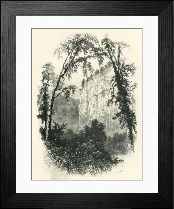 Framed Print : Chee Tor, Chee Dale, c1870 Framed Print : Chee Tor, Chee Dale, c1870